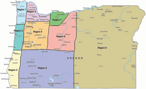 Oregon Regions