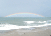 Rainbow at Gold Beach, Oregon