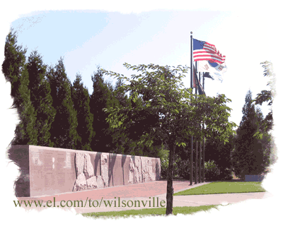Korean War Veterans Memorial at Wilsonville, Oregon